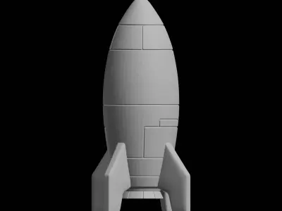 Rocket Model Space Vehicle 3D print model