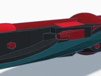 chameleon CA  3D print model