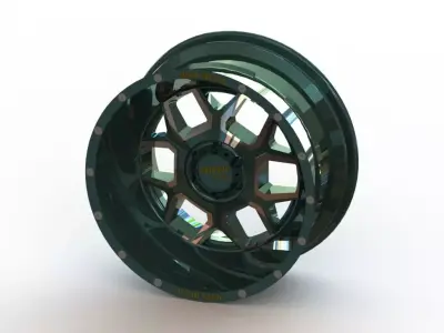 Cast rim MOTO METAL - MO981 3D model