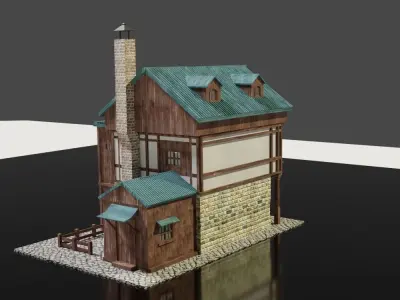 Little Shop Free 3D model