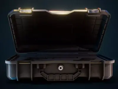 Equipment Case - Plastic 3D model