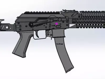 Ppk 20 vityaz 3D model