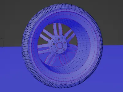 Audi Rims 3D model