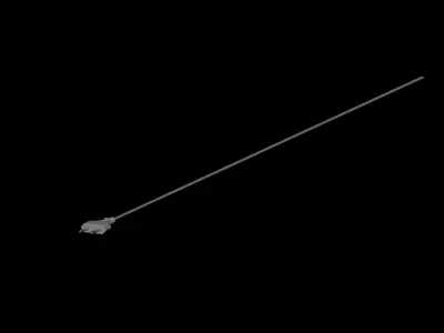 Power Plug Low-poly 3D model