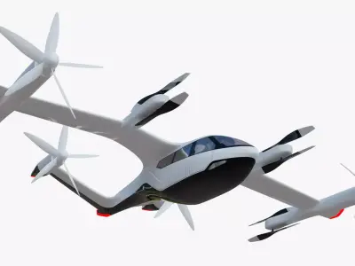 Hyundai S-A1 air taxi 3D model