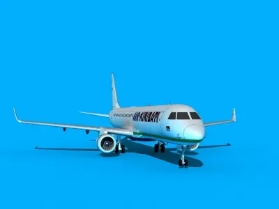 Embraer Emb-190 Air Kiribati 3D model