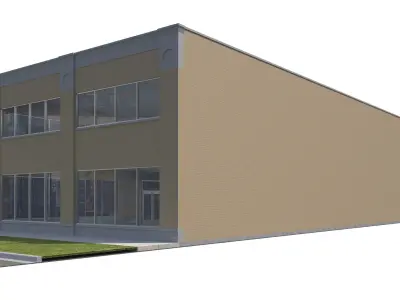 Commercial-031 Office Building 3D model