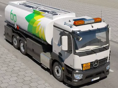 Mercedes Antos Tanker 3D model