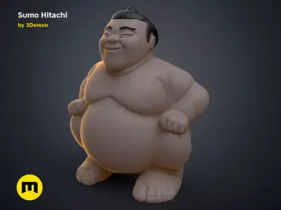 Sumo Hitachi - 3D print model  3D print model