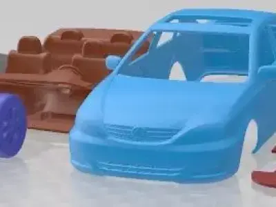 Toyota Camry XLE 2003 Printable Car  3D print model