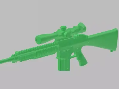 M-110 Scale 1-35 3D print model