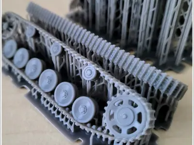 Panzer III Ausf H - miniatures tabletop scenery 3D print model