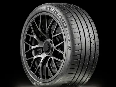 Michelin Pilot Sport 4S 275 35 ZR19 3D model