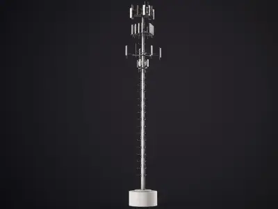 Telecommunication Cell Tower PBR 3D model
