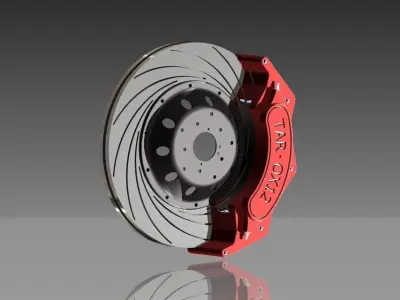 Brake Disc TAR OX12 3D model