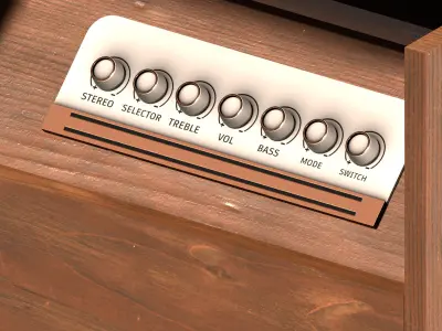 Record Player  3D model