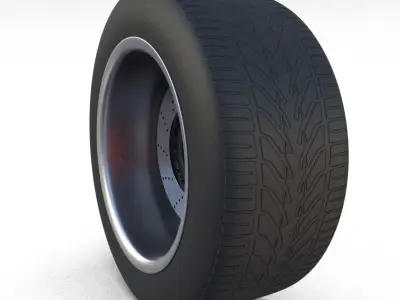 Mercedes G Class Wheel Full 3D model