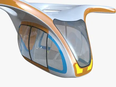 Passenger drone II 3D model