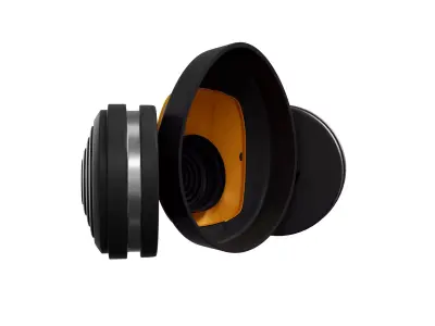 gas mask 3D model buy