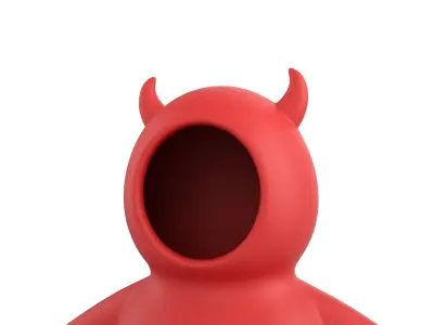 Pack015 Cartoon Suit 3D model
