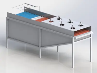  Processing and brushing machine Part 2 3D print model