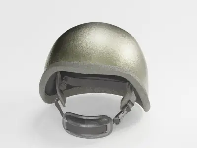 military Combat  helmet 3D model