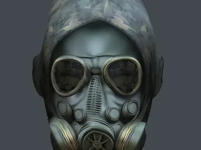 Helmet 3d model military combat Military Low-poly 3D model purchase