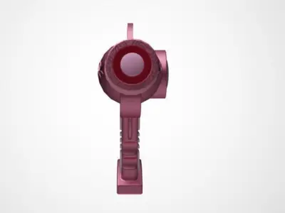 SciFi Retro Ray Gun Free 3D model