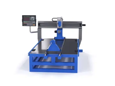 Milling machine cnc 3D model