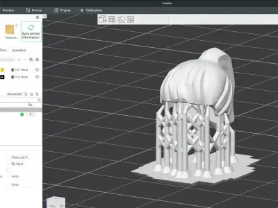 Custom3Dprint Minifigure Accessory - Minifigure Hair S2 - 098 3D print model