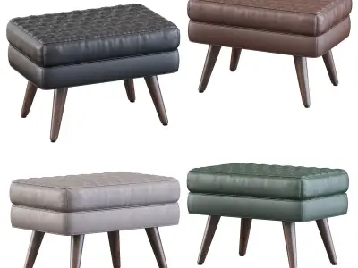 Bench seat Corolle 3D model buy