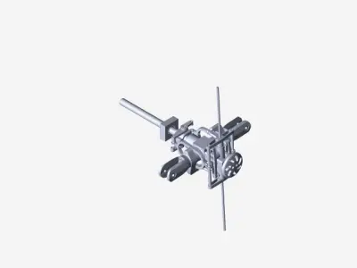 Raptor 30 50 rotor head machined billet Free 3D model