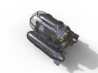 Tourist Submersible 3D model