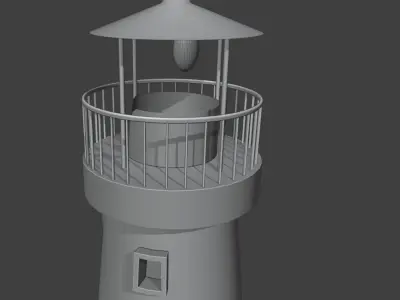 Lighthouse 3d model  3D model