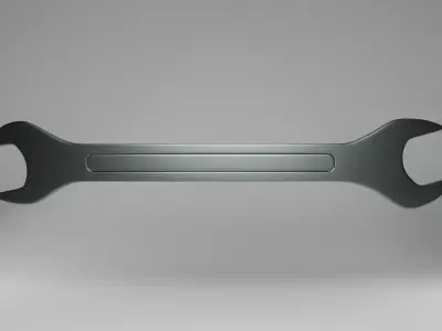 wrench Low-poly 3D model 43