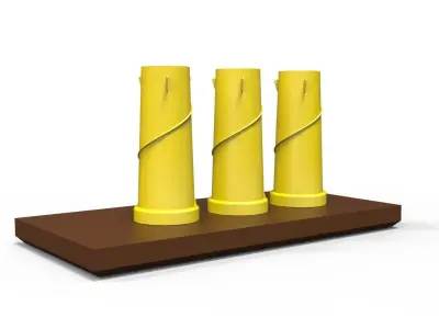 Offshore Wind Stand 3D print model