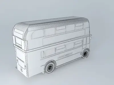 Double decker Free 3D model