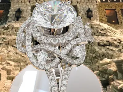 WomenRing 3D print model order