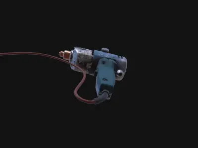 Drill Game Ready electric Low-poly 3D model