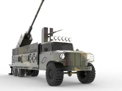 m1 gun 3D model