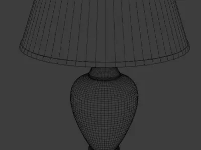 Antique Table Lamp 3D model