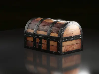Treasure Chest 3D model