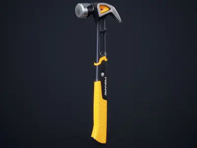Hammer Fiberglass PBR Low-poly 3D model