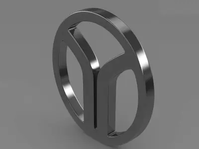 Yugo Logo 3D model