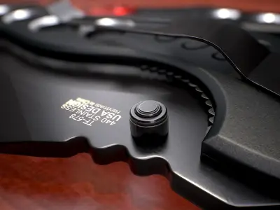 Karambit Knife Tac Force Low-poly 3D model