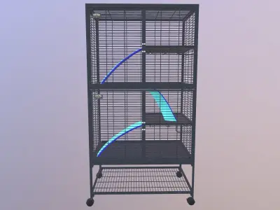Birds Cage 3D model purchase