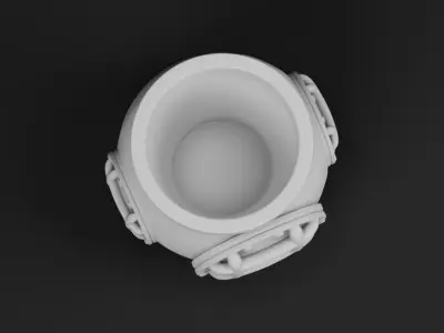 Diving Helmet Cup 3D print model