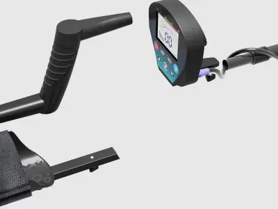 MD840 Metal Detector KWASYO 3D model