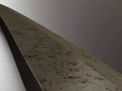 Sword golden 3D model purchase