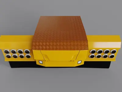 Back bumper 2 3D model